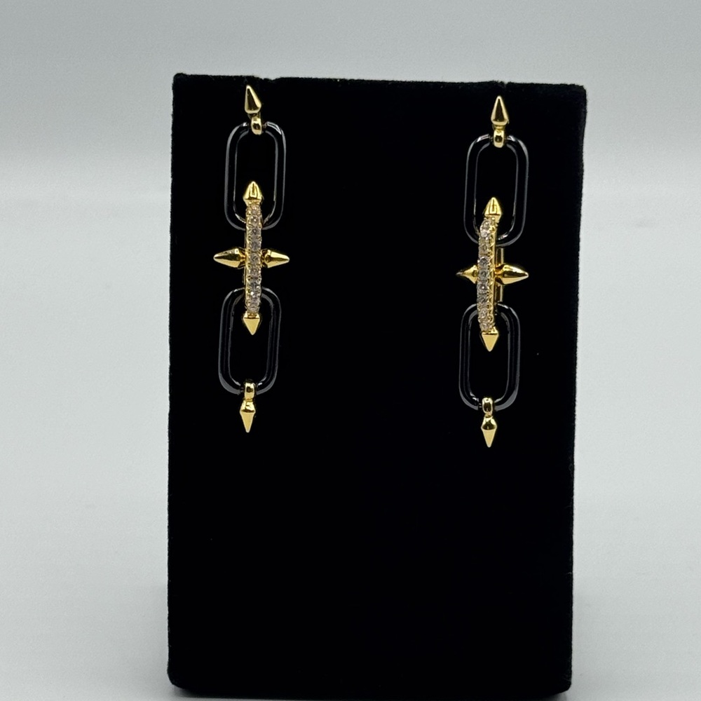 Titan Dangle Earrings - Picture 5 of 11